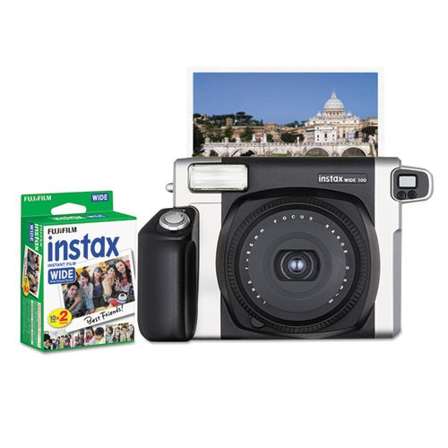 Instax Wide 300 Camera Bundle, 16 Mp, Auto Focus, Black Instax Wide 300 Camera Bundle, 16 Mp, Auto Focus, Black
