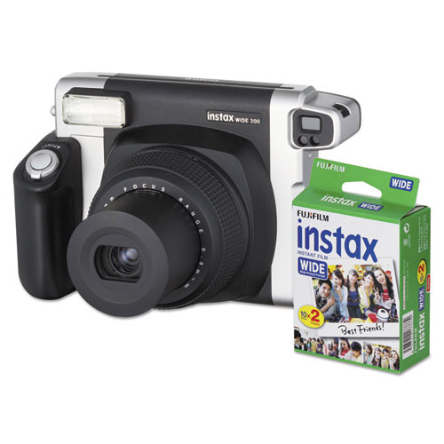 Instax Wide 300 Camera Bundle, 16 Mp, Auto Focus, Black Instax Wide 300 Camera Bundle, 16 Mp, Auto Focus, Black