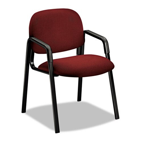 Solutions Seating 4000 Series Leg Base Guest Chair, 23.5" X 24.5" X 32", Marsala Seat, Marsala Back, Black Base Solutions Seating 4000 Series Leg Base Guest Chair, 23.5" X 24.5" X 32", Marsala Seat, Marsala Back, Black Base