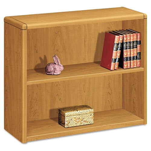 10700 Series Wood Bookcase, Two Shelf, 36w X 13 1/8d X 29 5/8h, Harvest 10700 Series Wood Bookcase, Two Shelf, 36w X 13 1/8d X 29 5/8h, Harvest