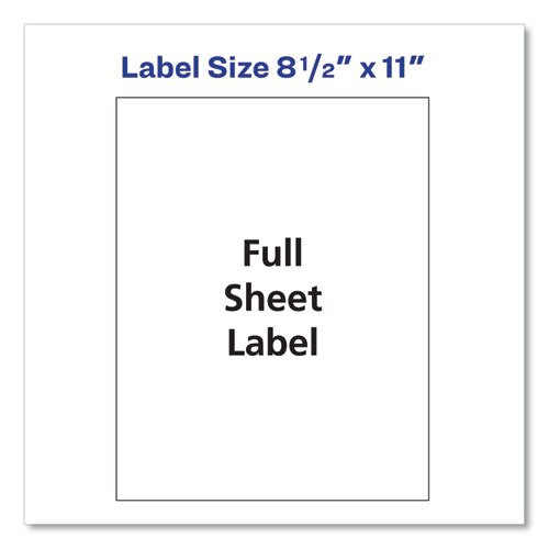 Shipping Labels With Trueblock Technology, Inkjet/laser Printers, 8.5 X 11, White, 500/box Shipping Labels With Trueblock Technology, Inkjet/laser Printers, 8.5 X 11, White, 500/box