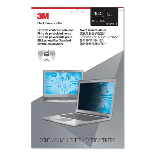 Frameless Blackout Privacy Filter For 15.4" Widescreen Laptop, 16:10 Aspect Ratio Frameless Blackout Privacy Filter For 15.4" Widescreen Laptop, 16:10 Aspect Ratio