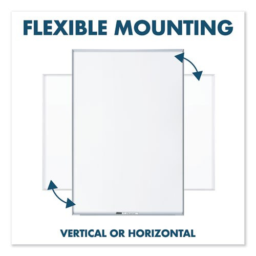 Fusion Nano-clean Magnetic Whiteboard, 96 X 48, Silver Frame Fusion Nano-clean Magnetic Whiteboard, 96 X 48, Silver Frame
