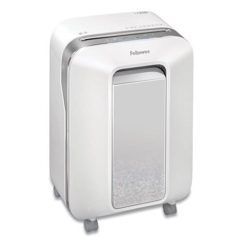 Powershred Lx200 Micro Cut Shredder, 12 Manual Sheet Capacity, White Powershred Lx200 Micro Cut Shredder, 12 Manual Sheet Capacity, White