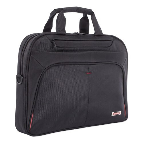 Purpose Executive Briefcase, Holds Laptops 15.6", 3.5" X 3.5" X 12", Black Purpose Executive Briefcase, Holds Laptops 15.6", 3.5" X 3.5" X 12", Black