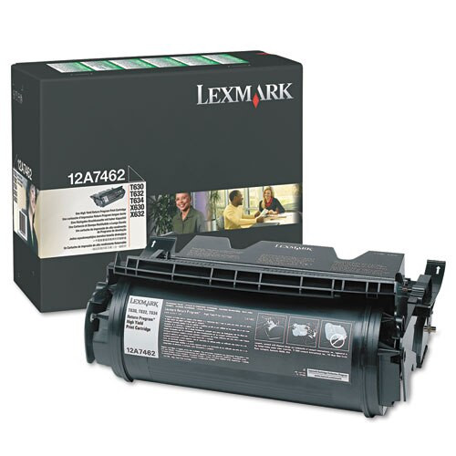 12a7462 Return Program High-yield Toner, 21000 Page-yield, Black 12a7462 Return Program High-yield Toner, 21000 Page-yield, Black