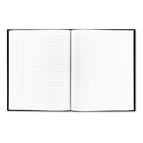 Business Notebook, Medium/college Rule, Black Cover, 9.25 X 7.25, 192 Sheets