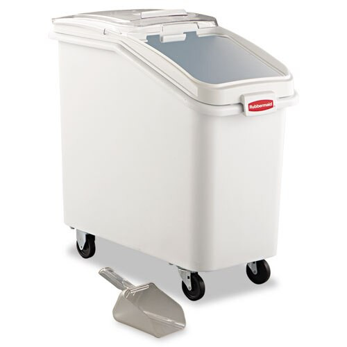 Prosave Mobile Ingredient Bin, 26.18gal, 15 1/2w X 29 1/2d X 28h, White Prosave Mobile Ingredient Bin, 26.18gal, 15 1/2w X 29 1/2d X 28h, White
