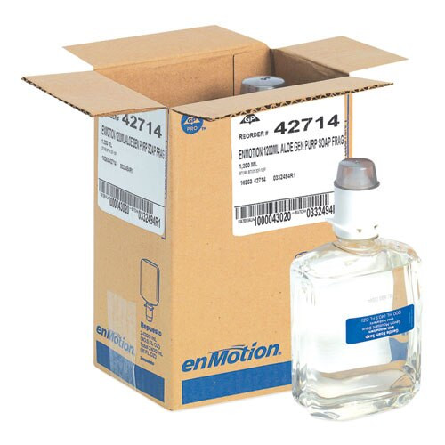 Gp Enmotion Automated Touchless Soap Refill, 1200 Ml, Unscented, 2/carton Gp Enmotion Automated Touchless Soap Refill, 1200 Ml, Unscented, 2/carton