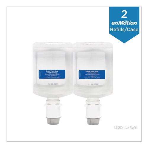 Gp Enmotion Automated Touchless Soap Refill, 1200 Ml, Unscented, 2/carton Gp Enmotion Automated Touchless Soap Refill, 1200 Ml, Unscented, 2/carton