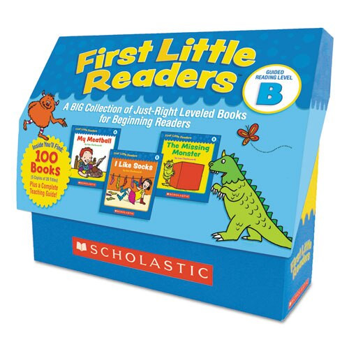 First Little Readers, Reading, Grades Pre K-2, 8 Pages/book, 20 Books, Level B First Little Readers, Reading, Grades Pre K-2, 8 Pages/book, 20 Books, Level B