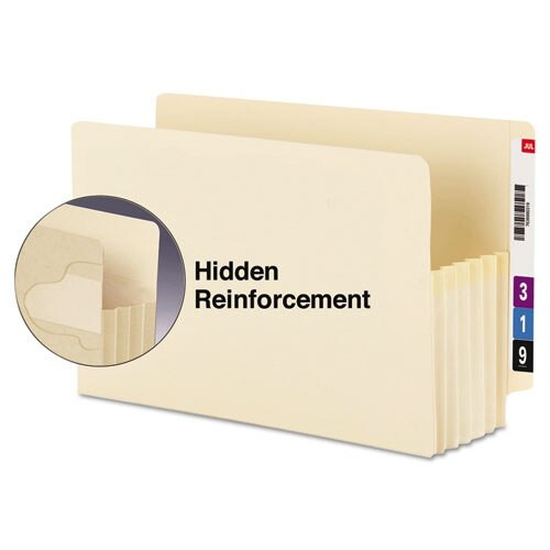 Manila End Tab Tuff Pockets, 5.25" Expansion, Letter Size, Manila, 10/box Manila End Tab Tuff Pockets, 5.25" Expansion, Letter Size, Manila, 10/box