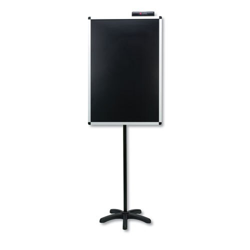 Justick Three-panel Electro-surface Table-top Expo Display, 72" X 36", Black Justick Three-panel Electro-surface Table-top Expo Display, 72" X 36", Black