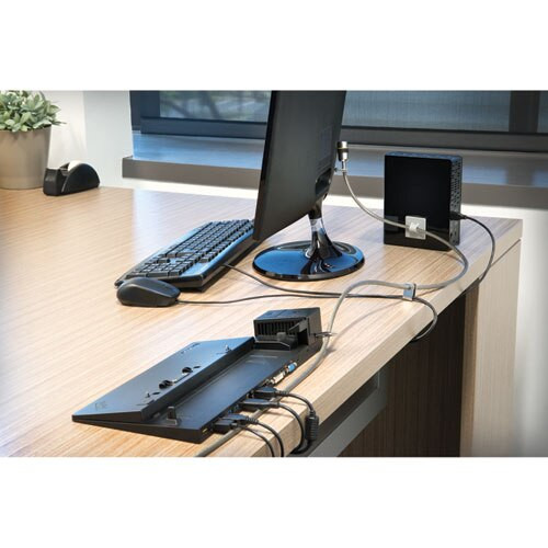 Desktop And Peripherals Locking Kit, 8ft Steel Cable, Two Keys Desktop And Peripherals Locking Kit, 8ft Steel Cable, Two Keys