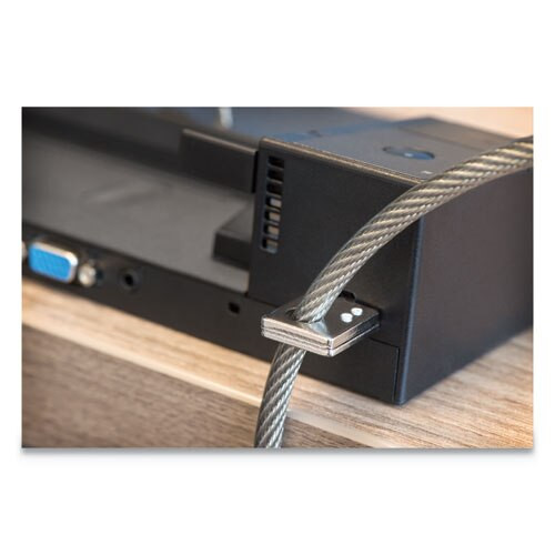 Desktop And Peripherals Locking Kit, 8ft Steel Cable, Two Keys Desktop And Peripherals Locking Kit, 8ft Steel Cable, Two Keys