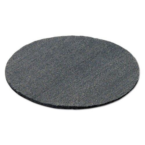 Radial Steel Wool Pads, Grade 0 (fine): Cleaning & Polishing, 19", Gray, 12/ct Radial Steel Wool Pads, Grade 0 (fine): Cleaning & Polishing, 19", Gray, 12/ct