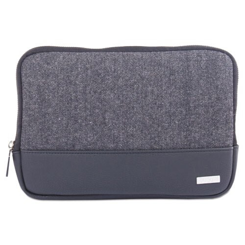 Matt Tablet Sleeve, 7.5" X 0.75" X 7.5", Polyester, Black/gray Matt Tablet Sleeve, 7.5" X 0.75" X 7.5", Polyester, Black/gray