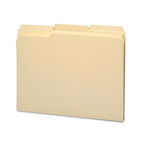 Watershed Top Tab File Folders, 1/3-cut Tabs, Letter Size, Manila, 100/box Watershed Top Tab File Folders, 1/3-cut Tabs, Letter Size, Manila, 100/box