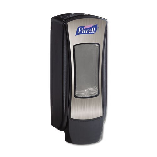Adx-12 Dispenser, 1200 Ml, 4.5" X 4" X 11.25", Chrome/black Adx-12 Dispenser, 1200 Ml, 4.5" X 4" X 11.25", Chrome/black