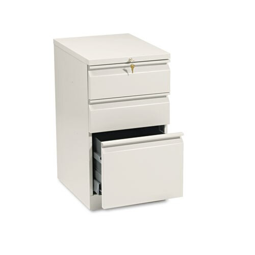 Efficiencies Mobile Box/box/file Pedestal, 15w X 19.88d X 28h, Putty Efficiencies Mobile Box/box/file Pedestal, 15w X 19.88d X 28h, Putty