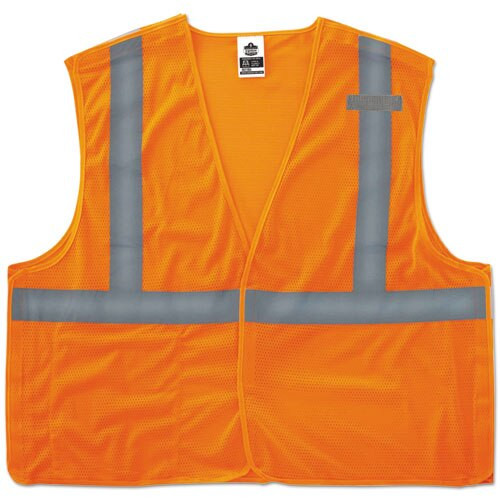 Glowear 8215ba Type R Class 2 Econo Breakaway Mesh Vest, Orange, L/xl Glowear 8215ba Type R Class 2 Econo Breakaway Mesh Vest, Orange, L/xl