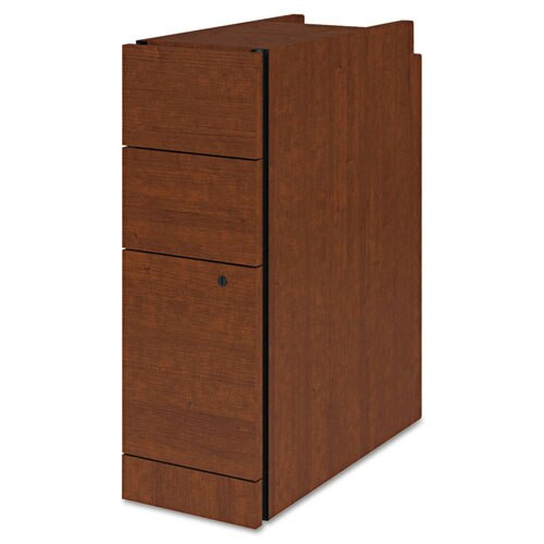 Narrow Box/box/file Pedestal For 10500/10700 Series Shells, 9.5w X 22.75d X 28h, Cognac Narrow Box/box/file Pedestal For 10500/10700 Series Shells, 9.5w X 22.75d X 28h, Cognac