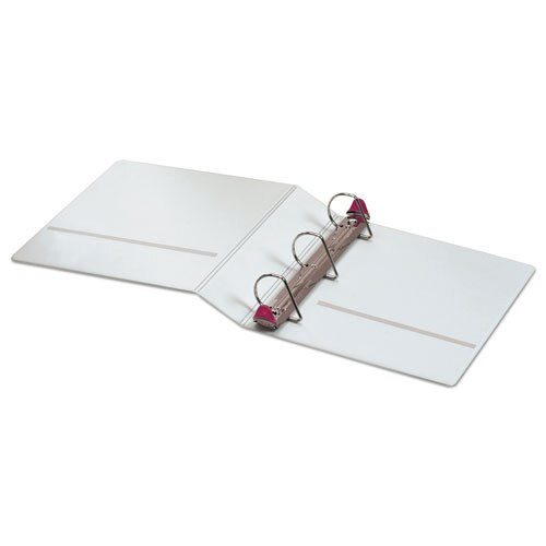 Treated Clearvue Locking Slant-d Ring Binder, 3 Rings, 2" Capacity, 11 X 8.5, White Treated Clearvue Locking Slant-d Ring Binder, 3 Rings, 2" Capacity, 11 X 8.5, White