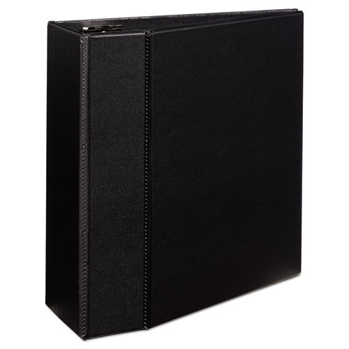 Durable Non-view Binder With Durahinge And Ezd Rings, 3 Rings, 5" Capacity, 11 X 8.5, Black Durable Non-view Binder With Durahinge And Ezd Rings, 3 Rings, 5" Capacity, 11 X 8.5, Black