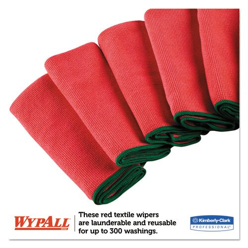 Microfiber Cloths, Reusable, 15 3/4 X 15 3/4, Red, 6/pk, 4 Pk/ct Microfiber Cloths, Reusable, 15 3/4 X 15 3/4, Red, 6/pk, 4 Pk/ct
