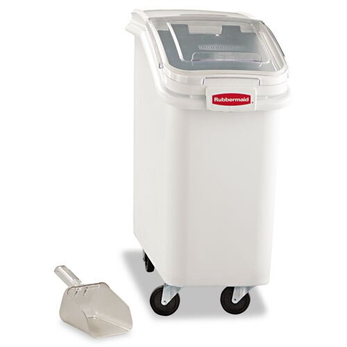 Prosave Mobile Ingredient Bin, 20.57gal, 13 1/8w X 29 1/4d X 28h, White Prosave Mobile Ingredient Bin, 20.57gal, 13 1/8w X 29 1/4d X 28h, White