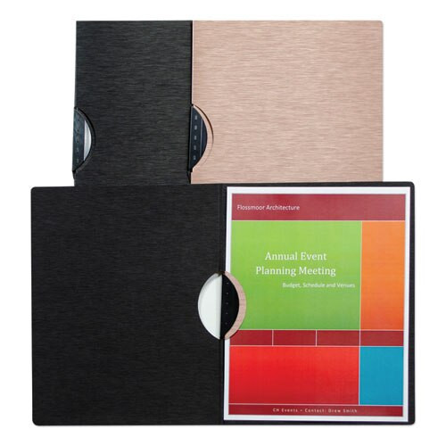 Modern Metallic Executive Style Report Cover, 8 1/2" X 11", Bronze, 5/pack Modern Metallic Executive Style Report Cover, 8 1/2" X 11", Bronze, 5/pack