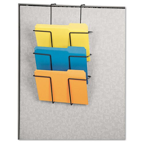 Wire Partition Additions Three-pocket Organizer, 12 5/8 X 23 1/4, Black Wire Partition Additions Three-pocket Organizer, 12 5/8 X 23 1/4, Black