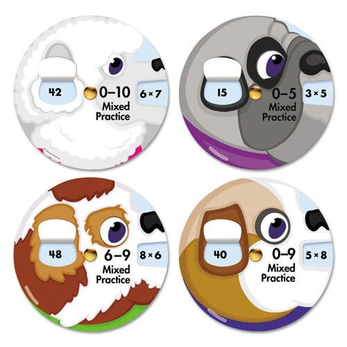 Ez-spin, Multiplication Game, Grades 3-5, 18/pack Ez-spin, Multiplication Game, Grades 3-5, 18/pack