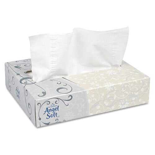Facial Tissue, 2-ply, White, 50 Sheets/box, 60 Boxes/carton Facial Tissue, 2-ply, White, 50 Sheets/box, 60 Boxes/carton