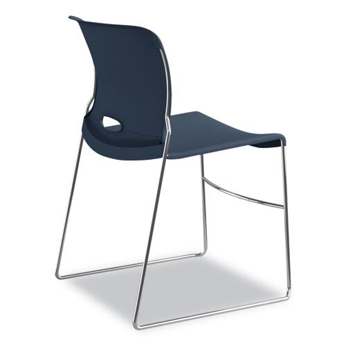 Olson Stacker High Density Chair, Regatta Seat/regatta Back, Chrome Base, 4/carton Olson Stacker High Density Chair, Regatta Seat/regatta Back, Chrome Base, 4/carton