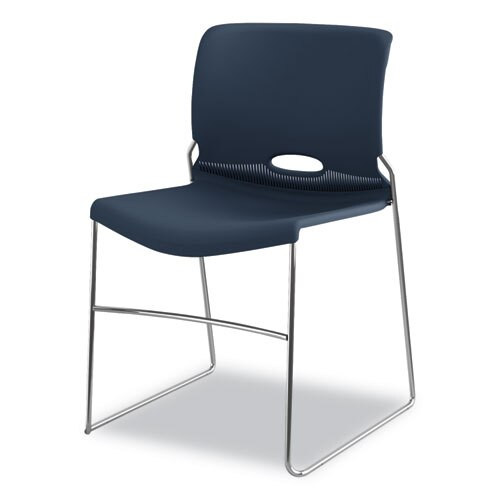 Olson Stacker High Density Chair, Regatta Seat/regatta Back, Chrome Base, 4/carton Olson Stacker High Density Chair, Regatta Seat/regatta Back, Chrome Base, 4/carton