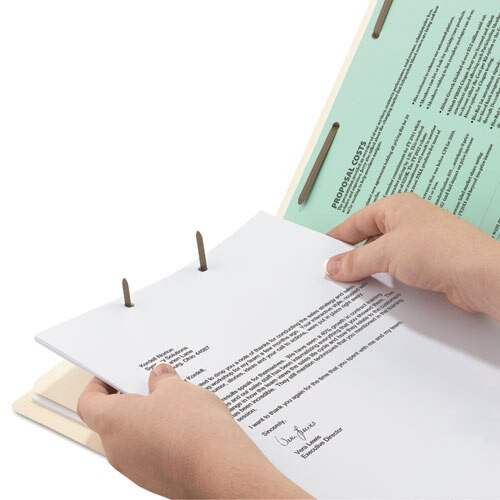 Manila Four- And Six-section Top Tab Classification Folders, 1 Divider, Legal Size, Manila, 10/box Manila Four- And Six-section Top Tab Classification Folders, 1 Divider, Legal Size, Manila, 10/box