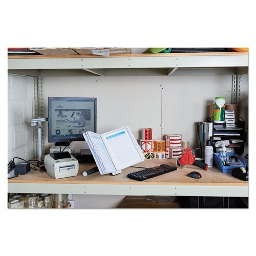 Sherpa Desk Reference System, 10 Panels, 10 X 5 7/8 X 13 1/2, Gray Borders Sherpa Desk Reference System, 10 Panels, 10 X 5 7/8 X 13 1/2, Gray Borders