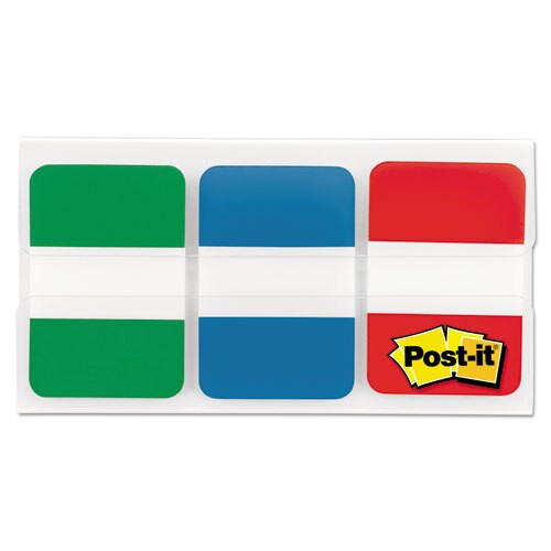 1" Tabs, 1/5-cut Tabs, Lined, Assorted Primary Colors, 1" Wide, 66/pack 1" Tabs, 1/5-cut Tabs, Lined, Assorted Primary Colors, 1" Wide, 66/pack