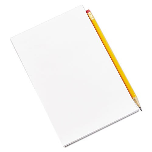 Scratch Pads, Unruled, 4 X 6, White, 100 Sheets, 12/pack Scratch Pads, Unruled, 4 X 6, White, 100 Sheets, 12/pack