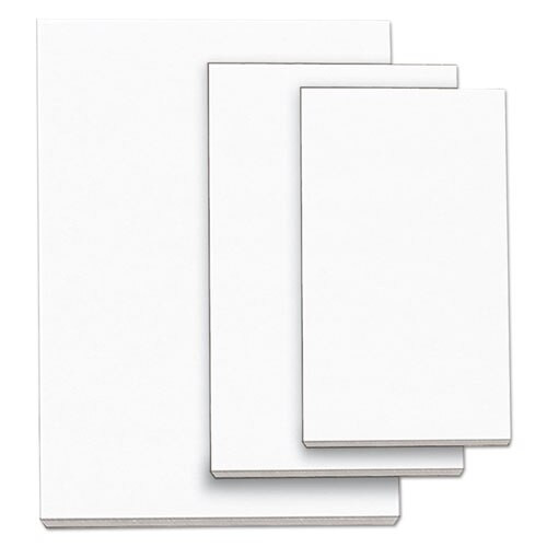 Scratch Pads, Unruled, 4 X 6, White, 100 Sheets, 12/pack Scratch Pads, Unruled, 4 X 6, White, 100 Sheets, 12/pack