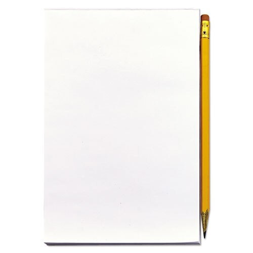 Scratch Pads, Unruled, 4 X 6, White, 100 Sheets, 12/pack Scratch Pads, Unruled, 4 X 6, White, 100 Sheets, 12/pack