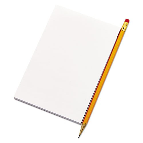 Scratch Pads, Unruled, 4 X 6, White, 100 Sheets, 12/pack Scratch Pads, Unruled, 4 X 6, White, 100 Sheets, 12/pack
