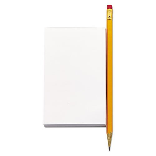 Scratch Pads, Unruled, 4 X 6, White, 100 Sheets, 12/pack Scratch Pads, Unruled, 4 X 6, White, 100 Sheets, 12/pack