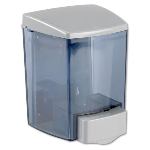 Encore Bulk Foam Soap Dispenser, 30 Oz, 4.5" X 4" X 6.25", Gray/clear Encore Bulk Foam Soap Dispenser, 30 Oz, 4.5" X 4" X 6.25", Gray/clear