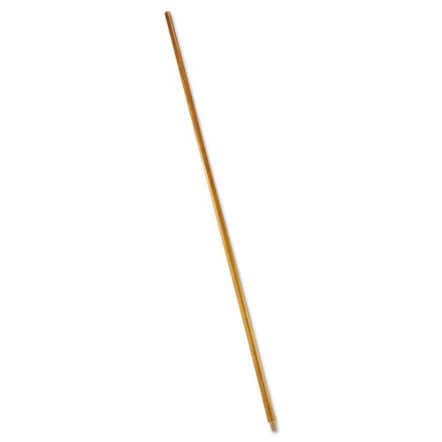 Wood Threaded-tip Broom/sweep Handle, 60", Natural Wood Threaded-tip Broom/sweep Handle, 60", Natural