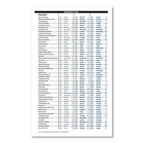 Recycled Weekly Appointment Book, 30-minute Appointments, 8 X 5, Black, 2021 Recycled Weekly Appointment Book, 30-minute Appointments, 8 X 5, Black, 2021
