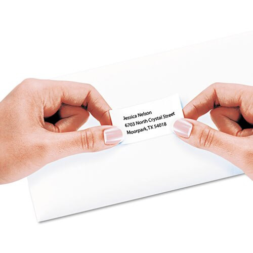 Repositionable Address Labels W/surefeed, Inkjet/laser, 1 X 2 5/8, White, 750/bx Repositionable Address Labels W/surefeed, Inkjet/laser, 1 X 2 5/8, White, 750/bx
