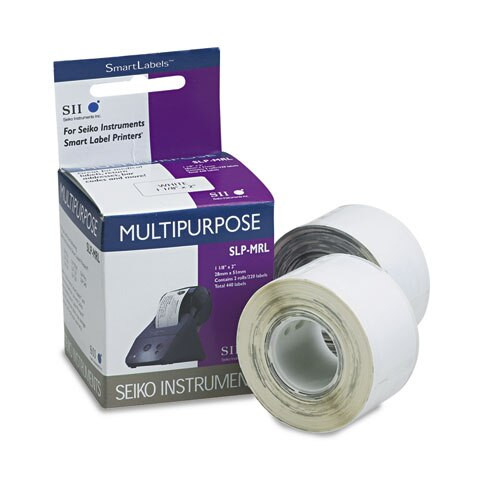 Self-adhesive Multipurpose Labels, 1.12" X 2", White, 440/box Self-adhesive Multipurpose Labels, 1.12" X 2", White, 440/box