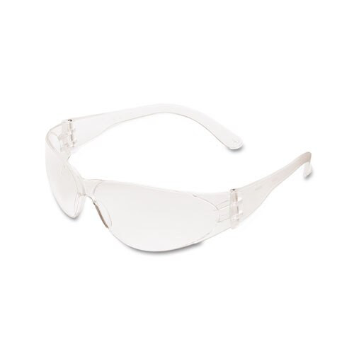Checklite Safety Glasses, Clear Frame, Clear Lens Checklite Safety Glasses, Clear Frame, Clear Lens